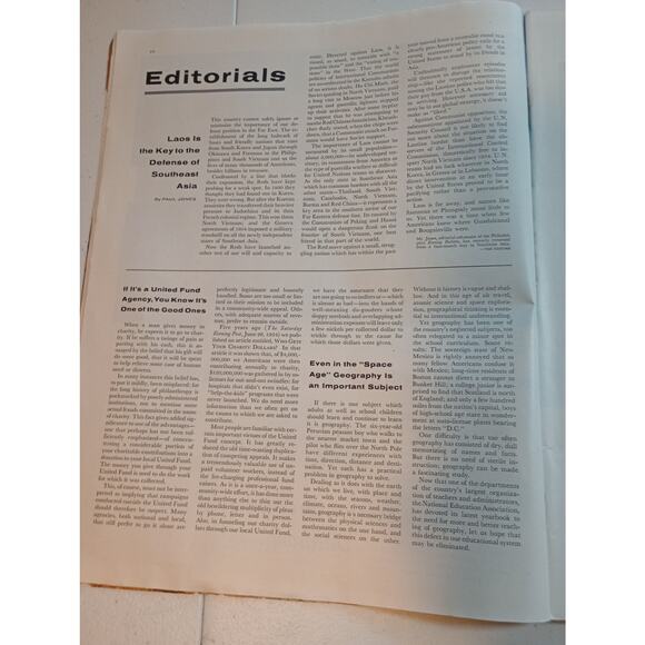 Vintage Saturday Evening Post Magazine November 21 1959 Builders Thornton Utz - Picture 8 of 11